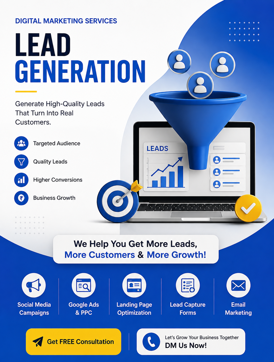 Digital marketing lead generation service